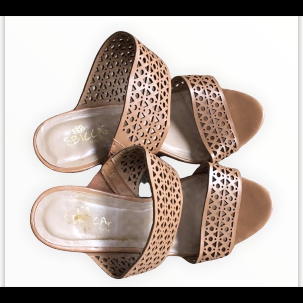 🔴Tan Wedge Sandal - Picture 5 of 10